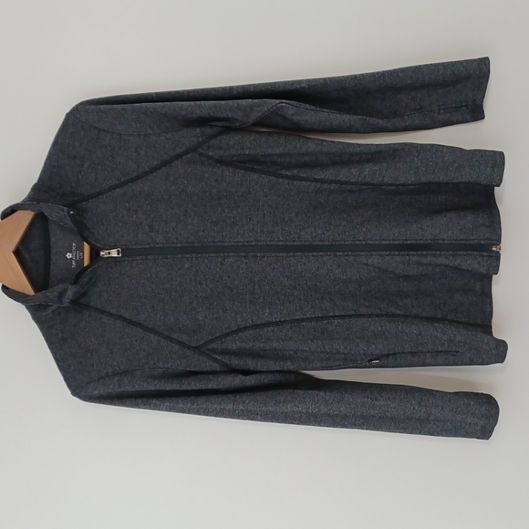 Tuff Athletics Jackets & Blazers - ✨3/$25✨ Tuff Athletics Gray Heathered Athletic Jacket - L